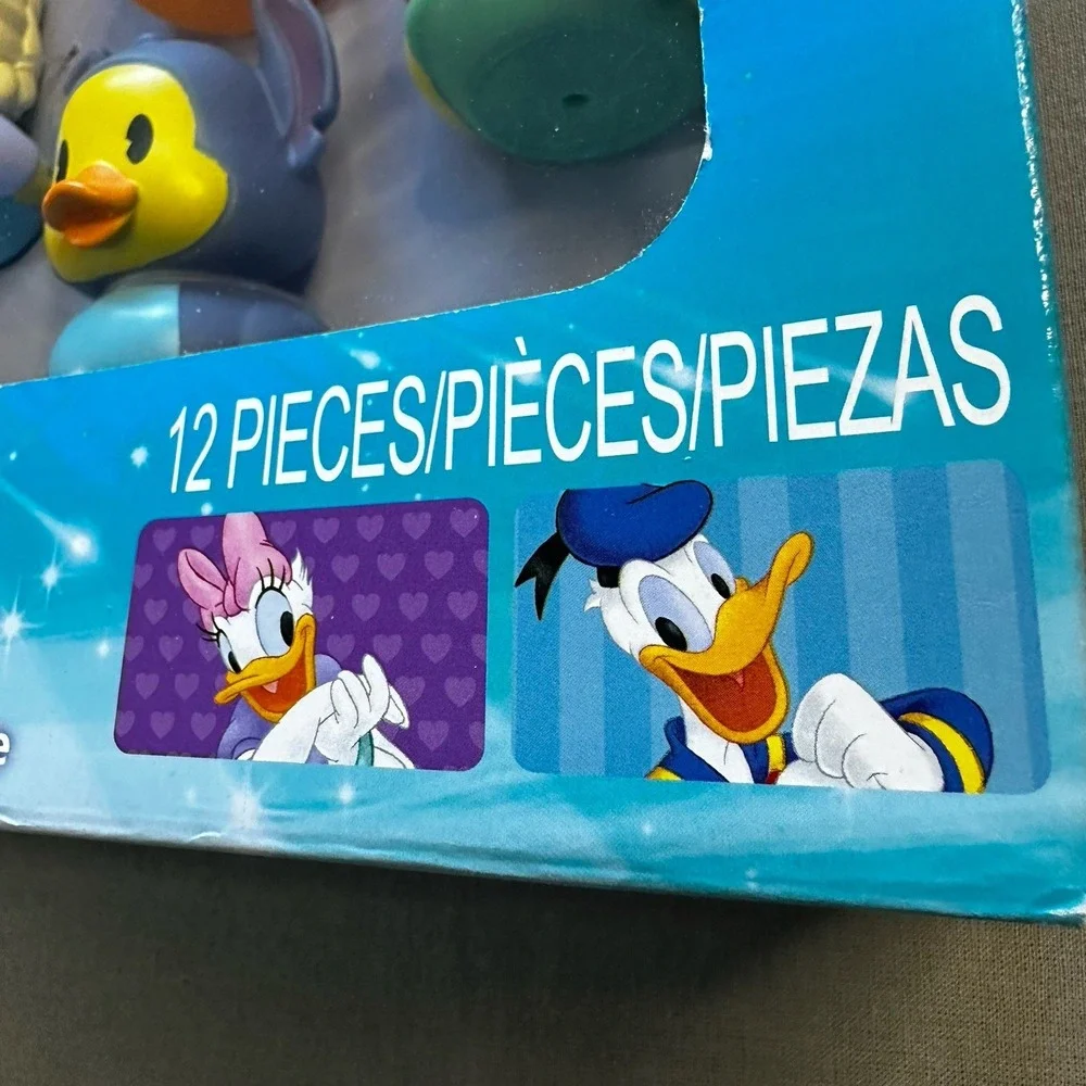 NIB Just Play‎ Duckalooz Disney 12-Piece Boxed Figure Set Mickey Minnie Donald